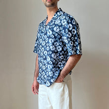 Load image into Gallery viewer, Mens Blue Tie Dye Casual Shirt