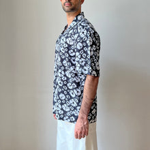 Load image into Gallery viewer, Mens Black Tie Dye Casual Shirt