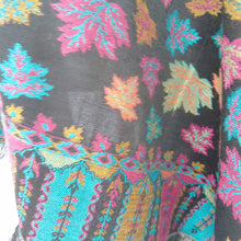Load image into Gallery viewer, Black Cutwork Rectangle Warm Shawl WS19