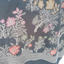 Load image into Gallery viewer, Black Cutwork Rectangle Warm Shawl WS25
