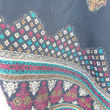 Load image into Gallery viewer, Black Cutwork Rectangle Warm Shawl WS27