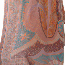 Load image into Gallery viewer, Brown Rectangle Viscose Shawl WS50