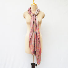 Load image into Gallery viewer, Beige Reversible Rectangle Viscose Shawl WS51