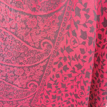 Load image into Gallery viewer, Red Rectangle Viscose Shawl WS57