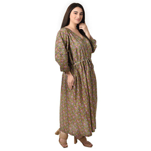 Heena Cotton Maxi Dress UK Size 18-32 CM4