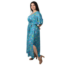 Load image into Gallery viewer, Sky Wild Smocked Maxi Dress Size 10-32 P11