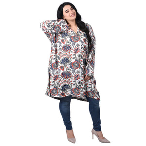 Side Slit Tunic Dress One Size 18-32 O4