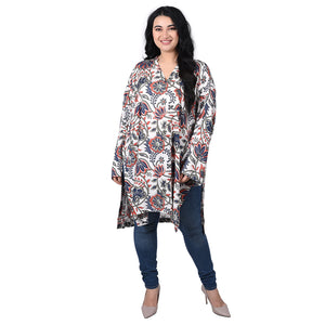 Side Slit Tunic Dress One Size 18-32 O4