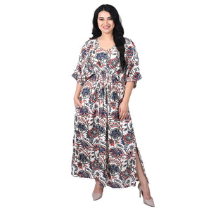 Smocked Maxi Dress Size 10-32 PL4