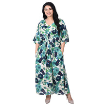 Load image into Gallery viewer, White Floral Smocked Maxi Dress Size 10-32 P3