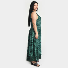 Load image into Gallery viewer, Sea Green Tie Dye Maxi Dress UK  One Size 14-24 TDOCT1