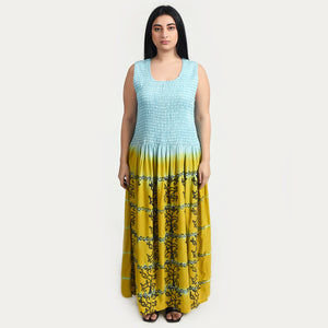 Tie Dye Maxi Dress UK  One Size 14-24 TD4