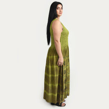 Load image into Gallery viewer, Henna Tie Dye Maxi Dress UK  One Size 14-24 TD5