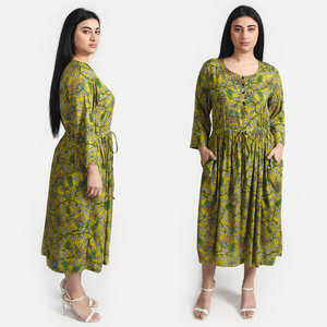 Heena Vines Midi Dress Size 14-30 A5