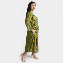 Load image into Gallery viewer, Heena Vines Midi Dress Size 14-30 A5