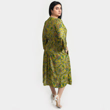Load image into Gallery viewer, Heena Vines Midi Dress Size 14-30 A5