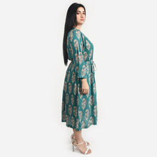 Load image into Gallery viewer, Teal Midi Dress Size 14-30 A6