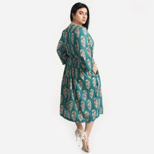 Load image into Gallery viewer, Teal Midi Dress Size 14-30 A6