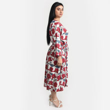 Load image into Gallery viewer, Vines Midi Dress Size 14-30 A3