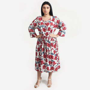 Vines Midi Dress Size 14-30 A3