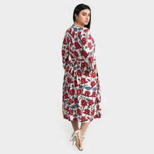 Load image into Gallery viewer, Vines Midi Dress Size 14-30 A3