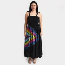 Load image into Gallery viewer, Black Tie Dye Dress Size 12 - 24 SE3
