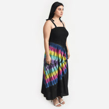 Load image into Gallery viewer, Black Tie Dye Dress Size 12 - 24 SE3