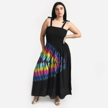 Load image into Gallery viewer, Black Tie Dye Dress Size 12 - 24 SE3