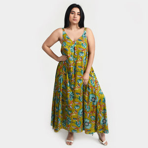 Heena Floral Maxi Dress Size 14-30 SM2