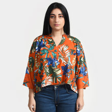 Load image into Gallery viewer, Orange Crop Top OneSize 8-18
