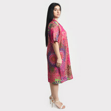 Load image into Gallery viewer, Pink Viscose Shirt Dress Size 12-30 SO4