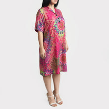 Load image into Gallery viewer, Pink Viscose Shirt Dress Size 12-30 SO4