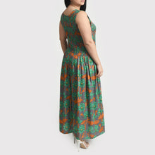 Load image into Gallery viewer, Grey Viscose Maxi Dress UK One Size 14-24 EOCT1