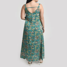 Load image into Gallery viewer, Turquoise Maxi Dress Size 14-30 SM10