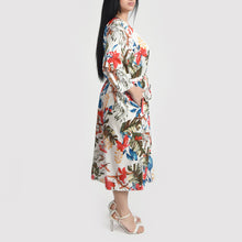 Load image into Gallery viewer, Off White Midi Dress Size 14-30 A1