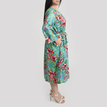 Load image into Gallery viewer, Turquoise Midi Dress Size 14-30 A2