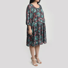 Load image into Gallery viewer, Charcoal Grey Gathered Dress Size 12-30 F2