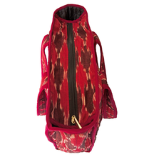 Load image into Gallery viewer, Ikat Handloom Quilted Tote Bag