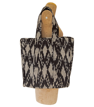Load image into Gallery viewer, Ikat Handloom Quilted Tote Bag