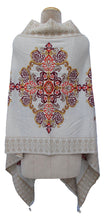 Load image into Gallery viewer, Beige Retro Knitted Shrug One Size Fits All C12