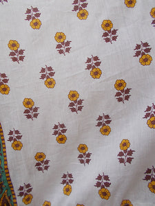 39" Cotton Belted Kaftan One Size 12 to 24 D15
