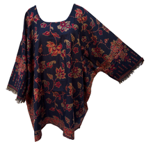 Load image into Gallery viewer, Navy Autumn Winter Lagenlook Jumper UK Size 14 - 32 K23
