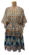 Load image into Gallery viewer, 39&quot; Cotton Belted Kaftan One Size 12 to 24 DK4