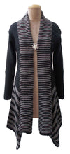 Load image into Gallery viewer, Winter Knitted Long Sleeve Cardigan Size 10 12 14