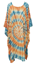 Load image into Gallery viewer, TIE DYE Kaftan Dress Size 14 -26 TK3