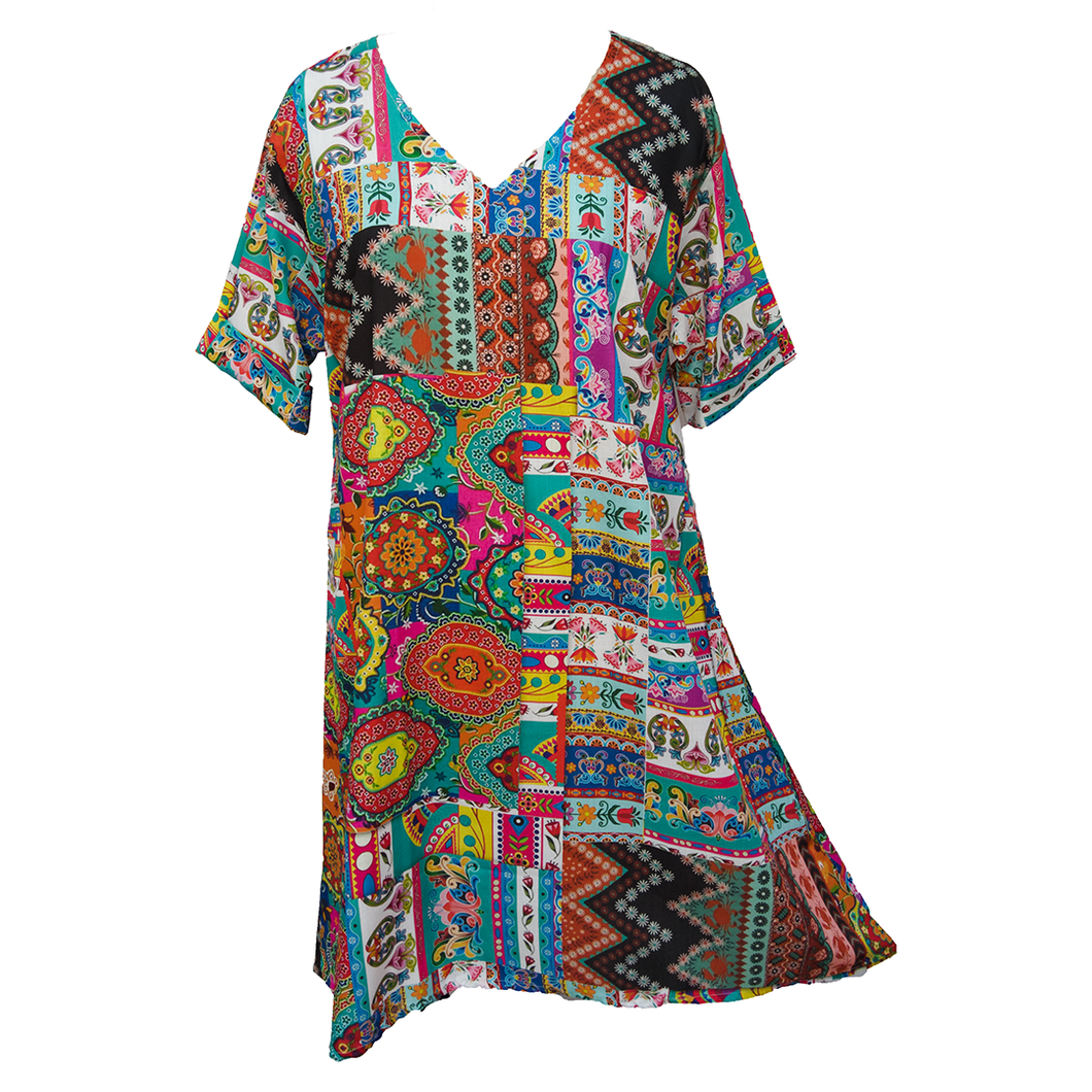 Crepe Shirt Dress Size 16-32 PS1