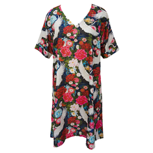 Load image into Gallery viewer, Swans Crepe Shirt Dress Size 16-32 PS2
