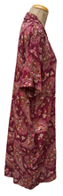 Load image into Gallery viewer, Burgundy Viscose Shirt Dress Size 12-30 SJ5