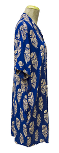 Lapis Viscose Shirt Dress Size 12-30 SJ9