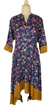 Load image into Gallery viewer, Full Length Rayon Flared Maxi Dress in S M L XL